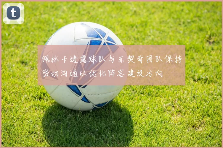佩林卡透露球队与东契奇团队保持密切沟通以优化阵容建设方向